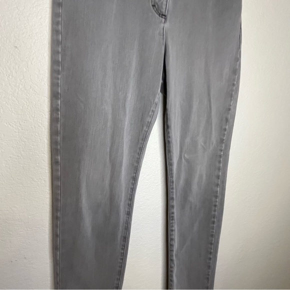 J. McLaughlin Women's Gray Washed Straight Leg Jeans Size Medium or 6/8 - Picture 6 of 13